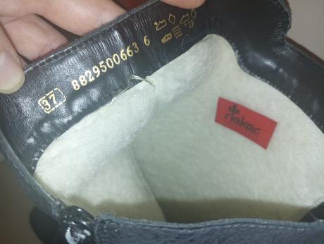 Čižmy rieker, rieker,37