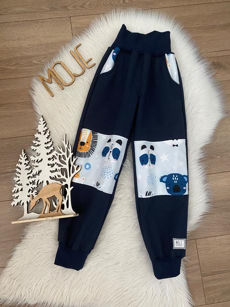 Softshellove nohavice, 92 - 128