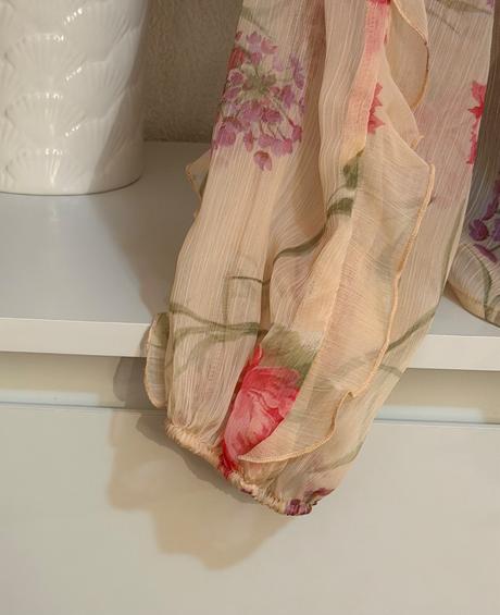 Romantická volánová blúzka zara, zara,s