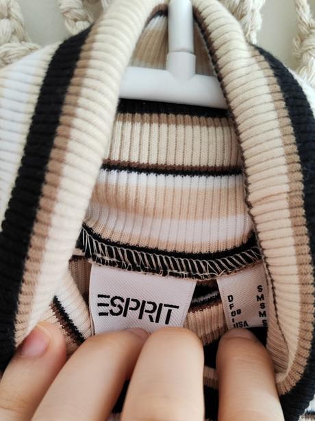 Rebrovaný top esprit, esprit,s