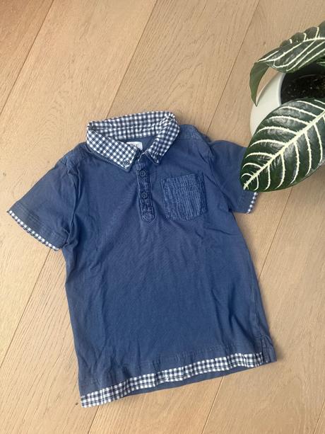 Tričko košeľa - super stav, f&f,128