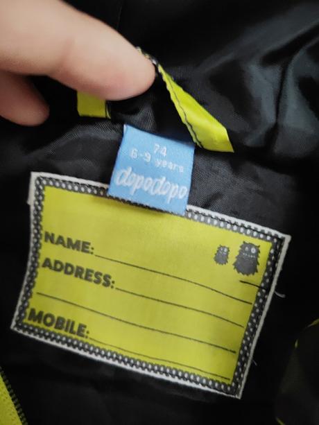 Prechodná bundička, dopodopo,74