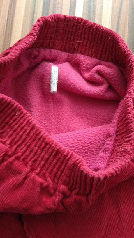 Predám zateplené nohavice, 110