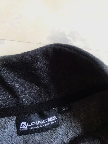 Kvalitná mikina na zips, alpine pro,xxl