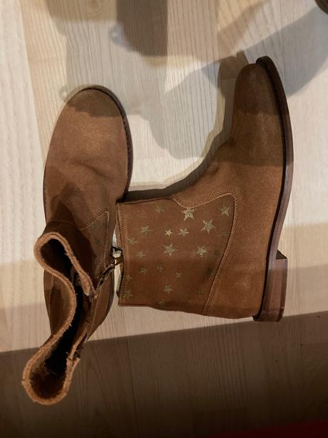 Kožené čižmy, mango,35