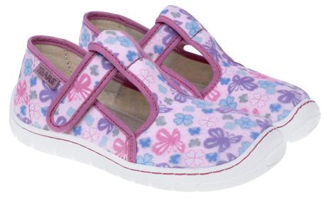 Fare bare - prezuvky ružové s motýlikmi, fare,26 / 27 / 32