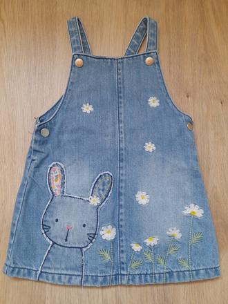 Rifľové šaty, f&f,80