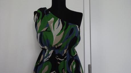 Zara šaty na jedno rameno s, zara,s