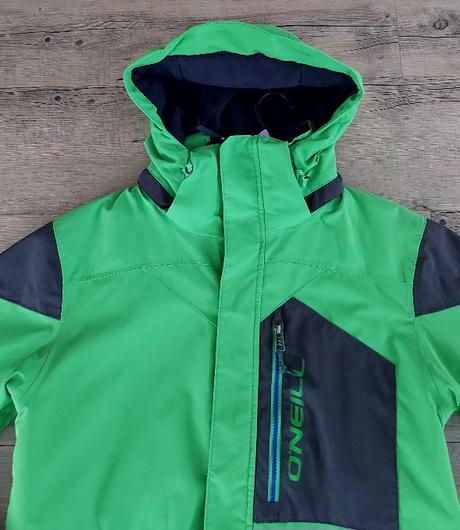 Zelená lyžiarska vetrovka, o'neill,m