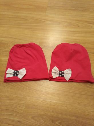 Ružové čiapky s mašľou, 128