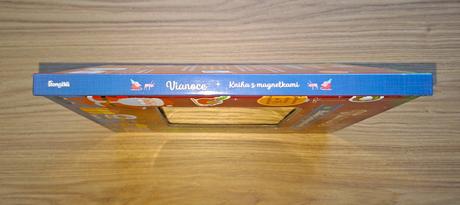 Kniha s magnetkami (vianoce),