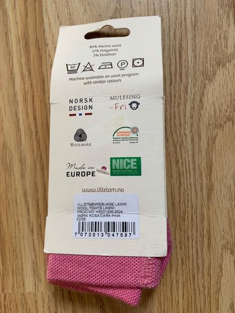 Lillelam merino vlna pancusky veľkosť 52/56, 56