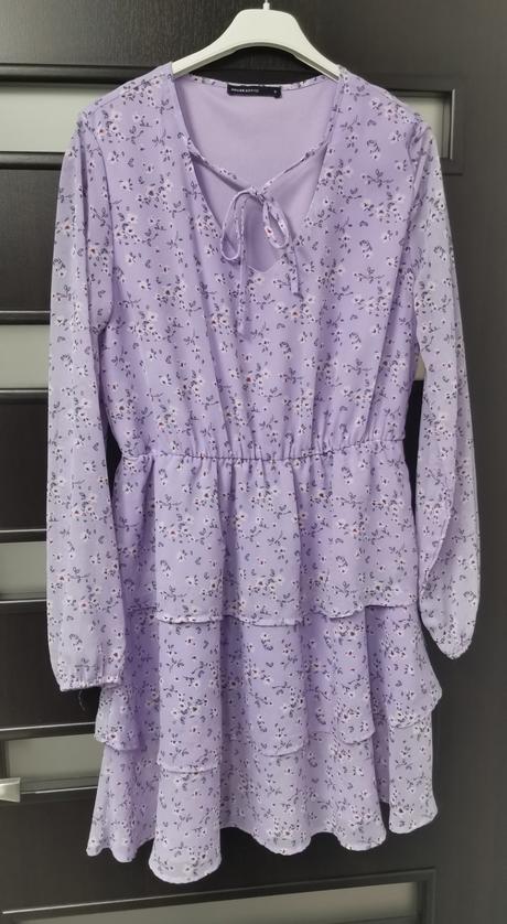 Fialové šaty, house,l
