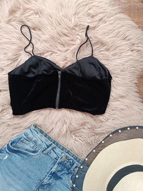 Semišový top, topshop,42