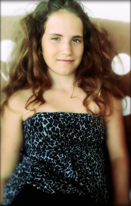 Leopardový top, fishbone,s