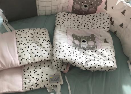 Mantinel set s dekou, šírka (cm): 60,dĺžka (cm): 110