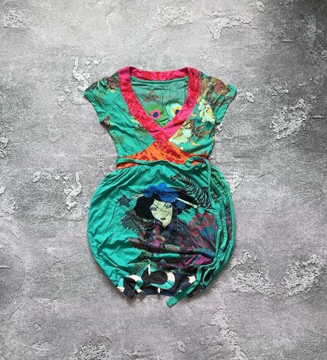 Krásne bavlnené šaty desigual, pc okolo 80e, desigual,s