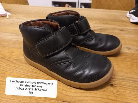 Prechodne clenkove barefoot topanky bobux, 29, bobux,29