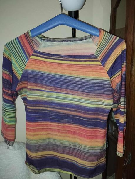 Dámske pruhované tričko, m