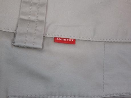 Luxusné béžové nohavice, 38