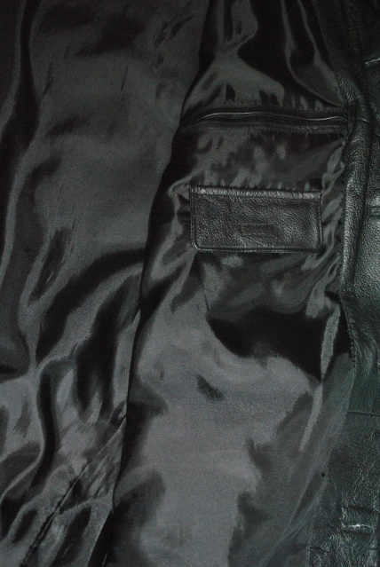 Different kožená bunda, kabát, l