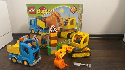 Lego duplo stavbari 10812,