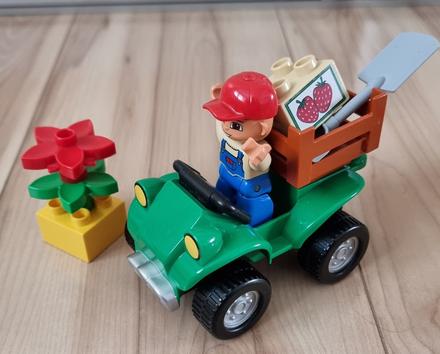 Lego duplo 5645 farmárova štvorkolka,