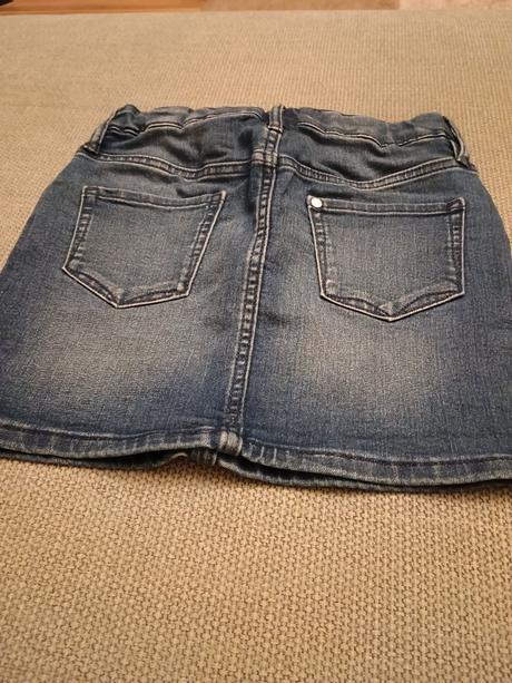 Riflová sukňa, denim,128