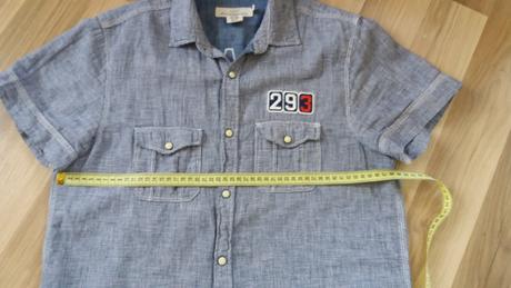 Letná štýlová košeľa, h&m,170