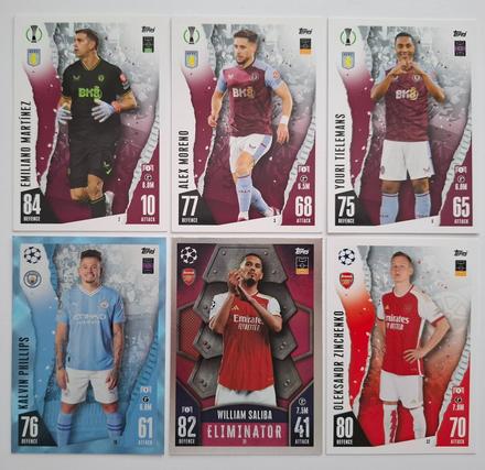 Futbalové karty topps match attax 2023/2024 (1),