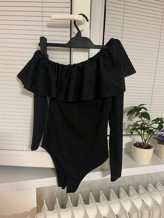 Blúzka / top s volanom, xs