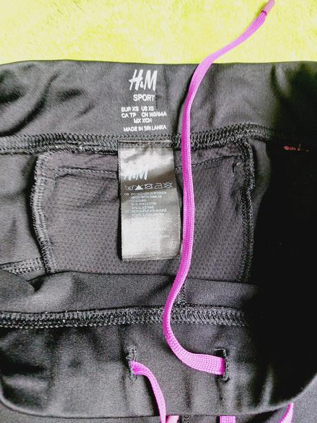 Športové leginy, h&m,xs