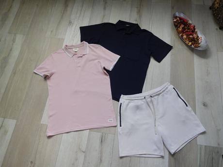 Polokošeľa 2 kusy+ krátke nohavice bavlnené-m,, m