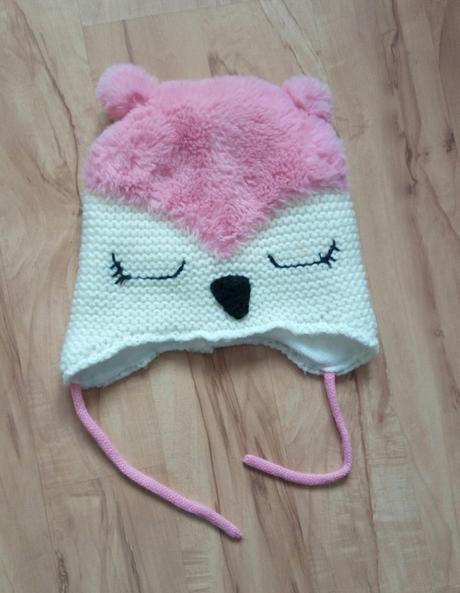 Zimná čiapka - mačička 98/104, 98
