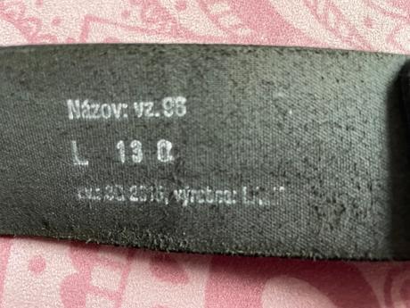 Kožený opasok 120cm, 