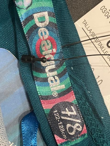 Dievčenské vzorované tričko desigual (122-128), desigual,122 / 128