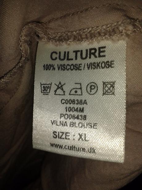 Bezova bluzka s koralikmi, xl