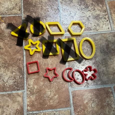 Vykrajovátka jovi geometrické tvary 9ks, 