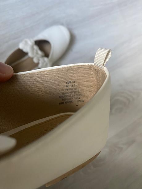 Biele topanocky zn. h&m, h&m,29