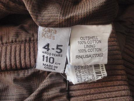 Obojstranná bunda, zara,110