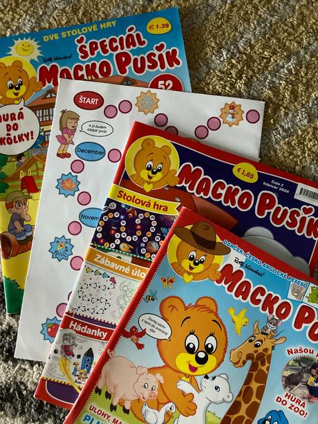 Macko pusík časopis, 