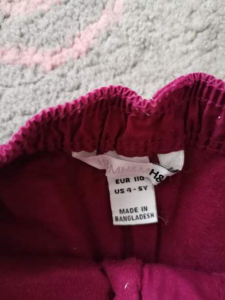 Podsite nohavice, h&m,110