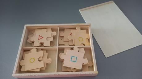 3x puzzle pre najmenších 12ks v boxe,