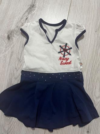 Namornicke šaty s kamienkami, 74