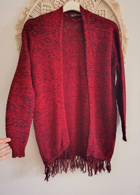 Kardigán, fishbone,s