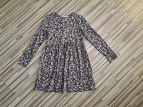 Kvetinkové šaty 8-10, h&m,134