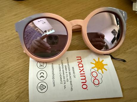Detské slnečné okuliare maximo uv 400 ružovofialov, 