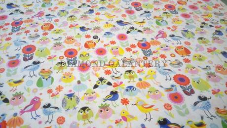Bavlna vtáčiky, 