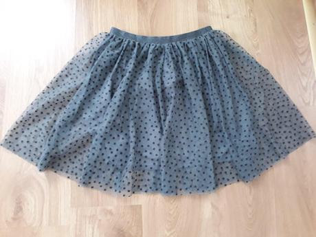 Tilová sukňa, h&m,164