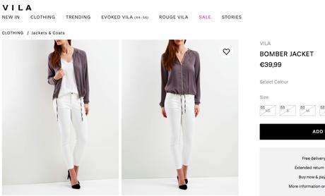 Vila ľahká bunda-bombera vel.m, 38 / m